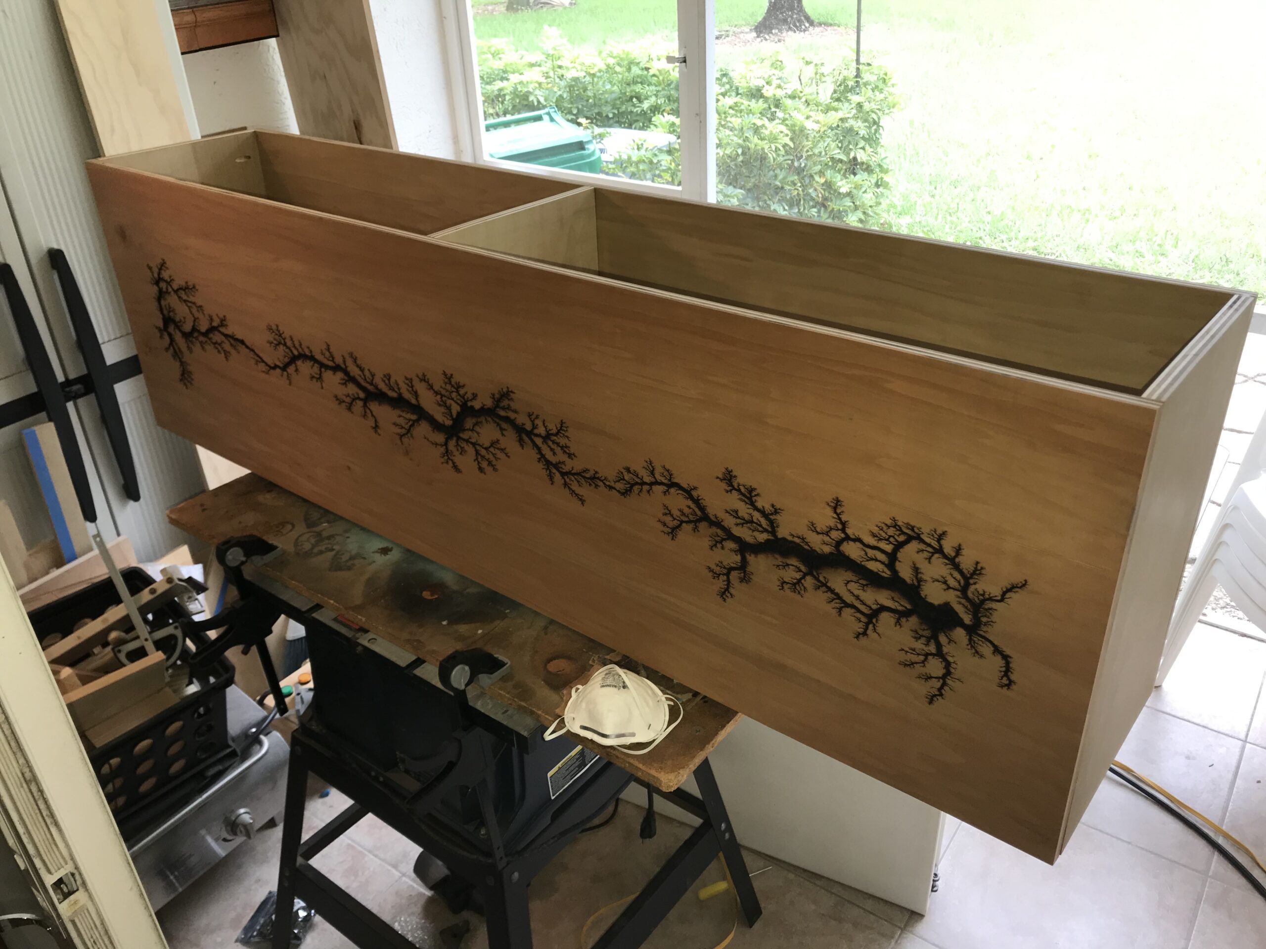 Floating TV Console